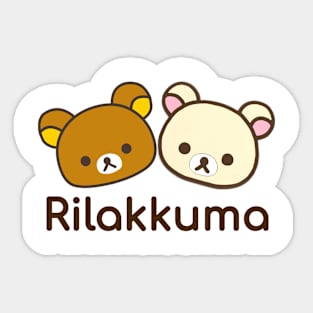 Rilakkuma and Korilakkuma Sticker